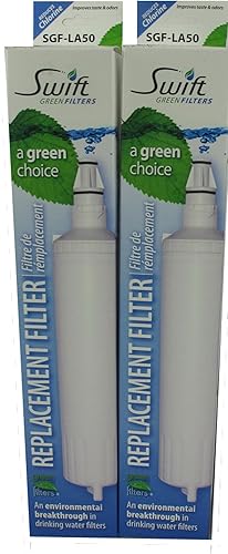Swift Green Filters SGF-LA50 Filtro de agua compatible para refrigerador LG LT600P, 5231JA2006A, 46-9990, EFF-6003A, EFF-6004A, fabricado en Estados