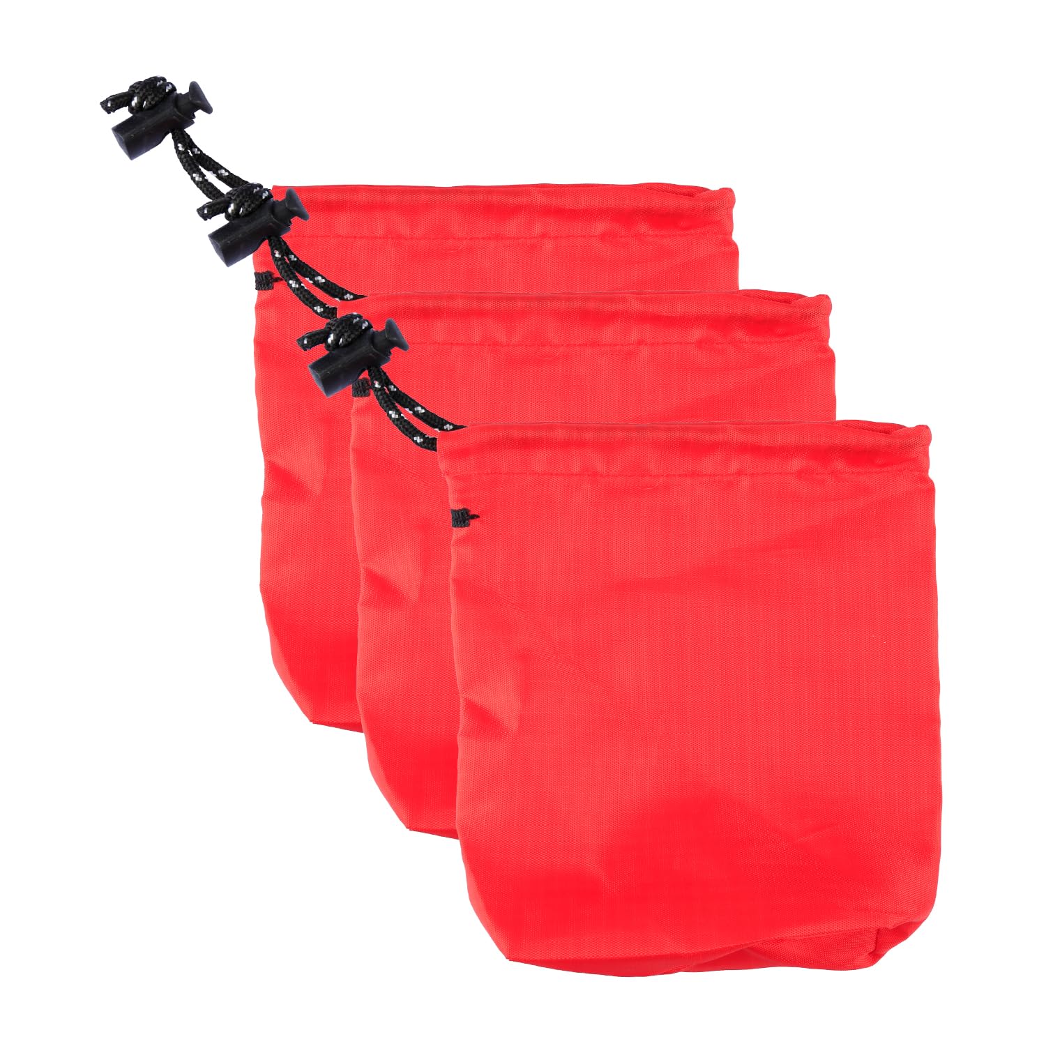 Tabanzhe 3PCS Small Drawstring Bags-Foldable Storage Pouch for Travel Waterproof Dry Bags Beach Sand Bag Portable Nylon Bags for Outdoor Gym School Small Items Oganization