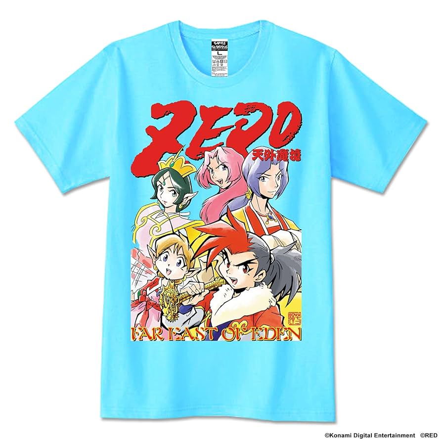 Amazon.co.jp: 天外魔境ZERO Tシャツ Lサイズ : ゲーム