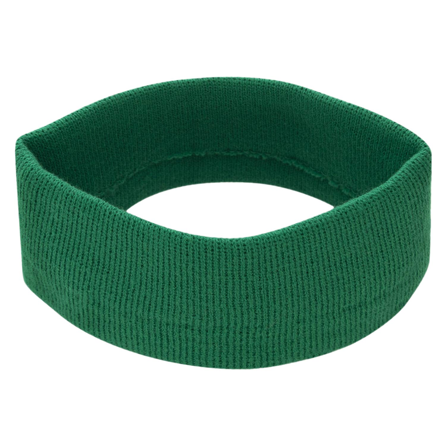 Kelly Green USA Made Stretch Headband - Single Piece