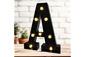 LED Letter A: Illuminating Your Space with Alphabetic Elegance
