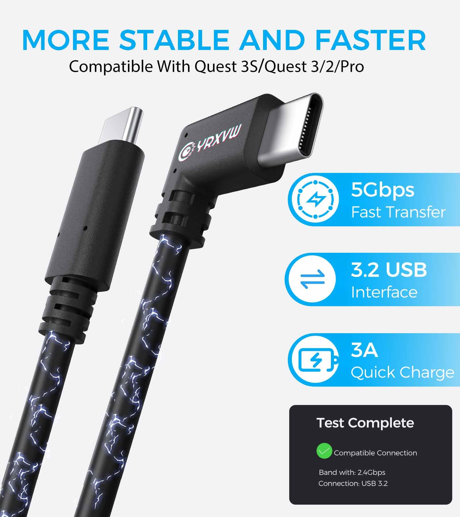  Quest 3S VRヘッドセット 128GB + リンクケーブル Amazon.co.jp: SHEAWA リンクケーブル・Meta Quest 3S/Quest 3