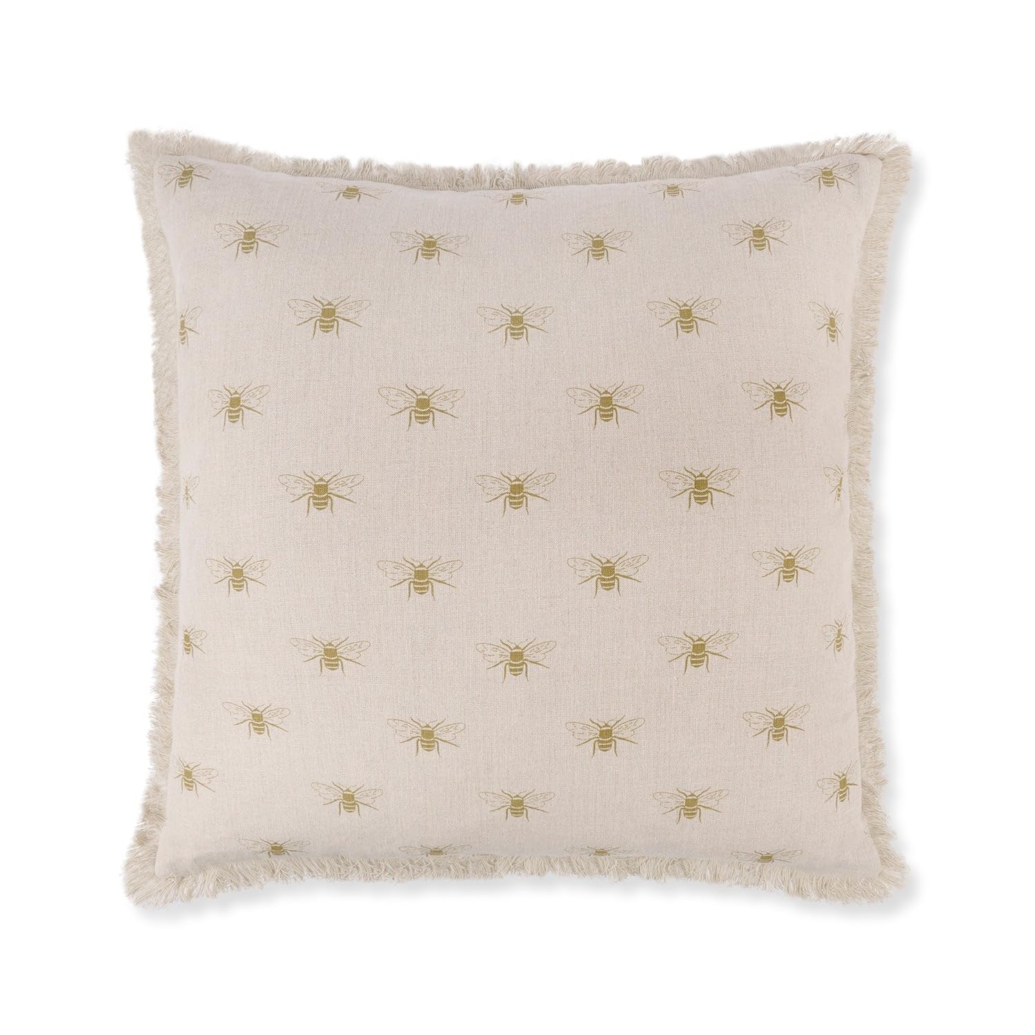 Sophie Allport Bees Linen Cushion - Square