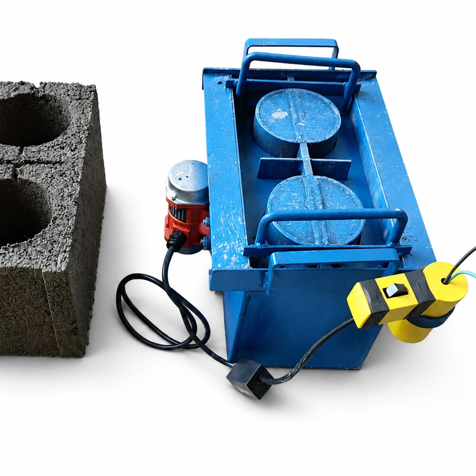 Molde Para Bloques de Hormigón, Vibración de Alta Frecuencia y Compactación
