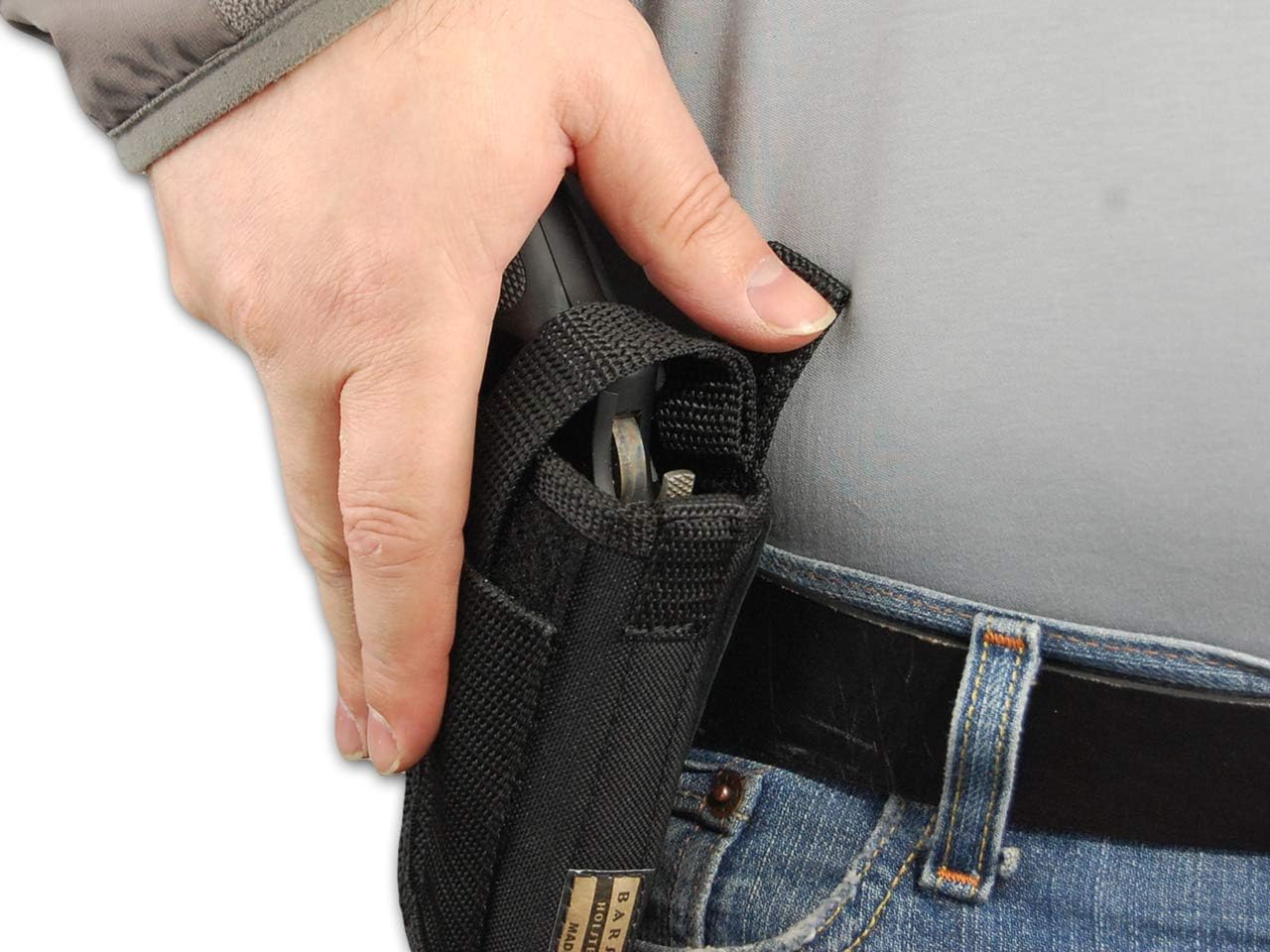 Barsony New OWB Holster + Speed-Loader Pouch for 2", Snub-Nose .38 .357 Revolvers
