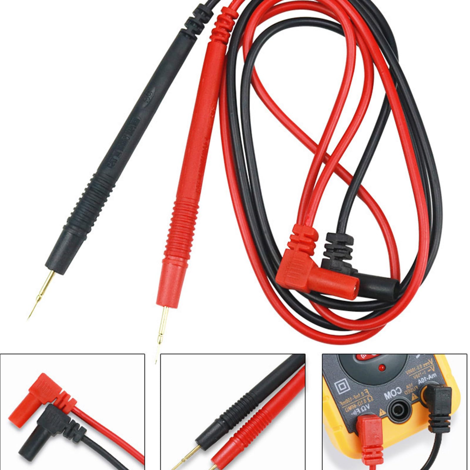 Kit Cables Puntas De Prueba Para Multimetro Fluke 20 Amp | Cuotas Sin Interés - Foto 3