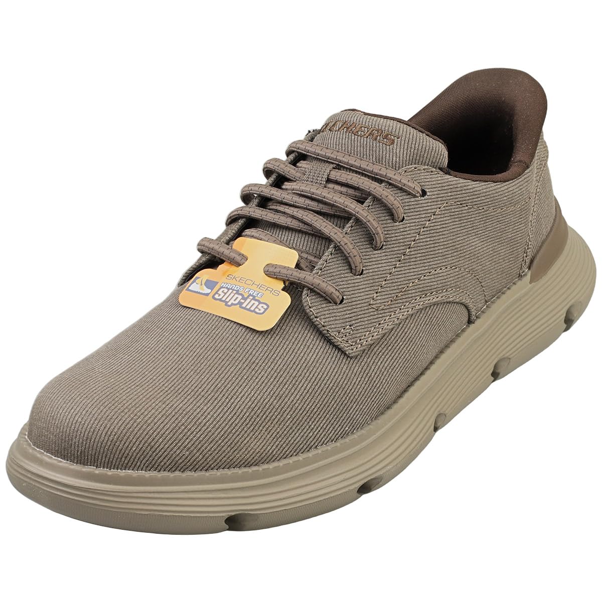 Skechers Men's Grey Garza Clive Shoes  Size 12
