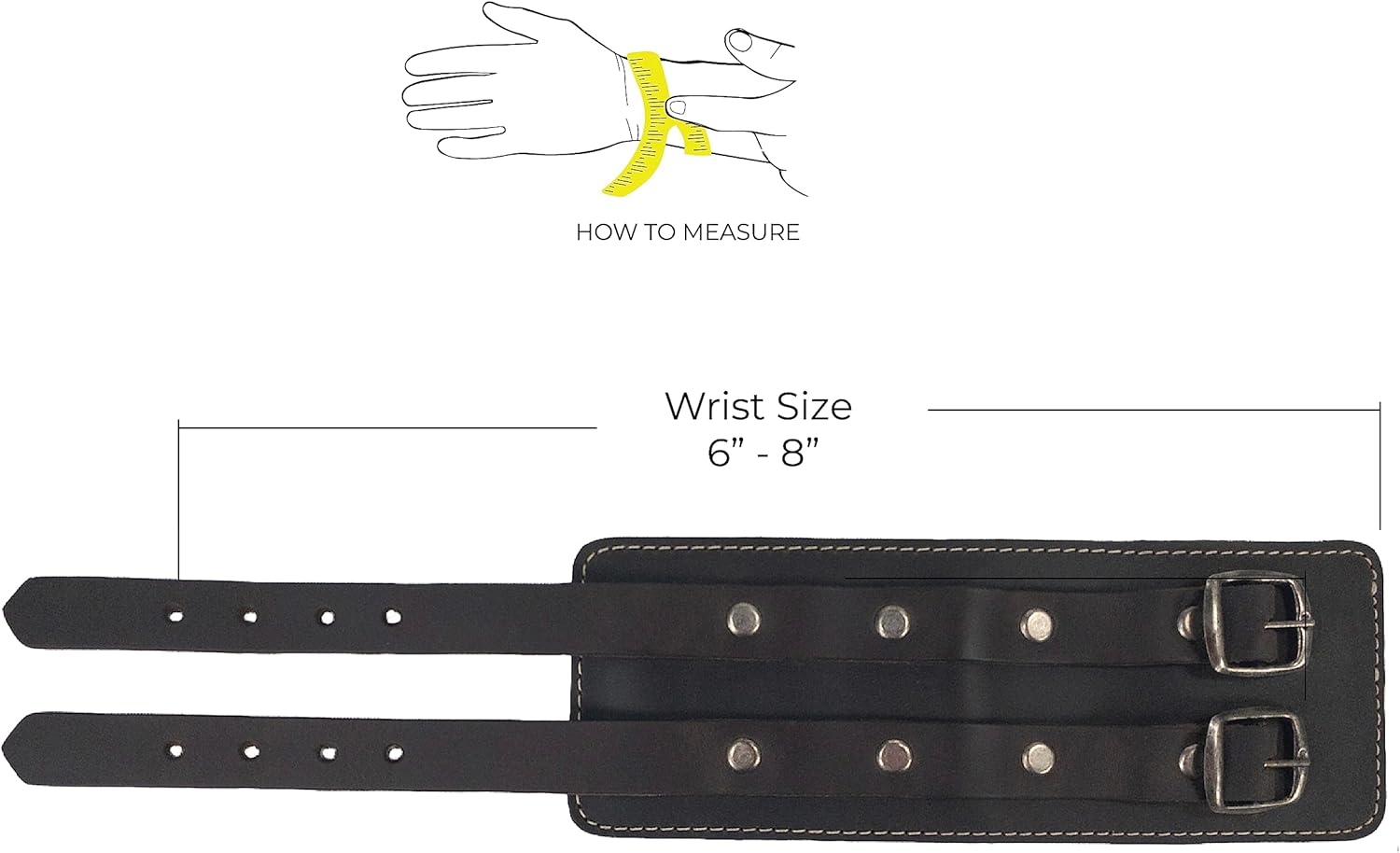 Hide & Drink, Stylish Wrist Wallet Cuff, Wristband with Secret Pouch, Cash Holder, Money Organizer, Full Grain Leather, Handmade, Bourbon Brown/White Stitching