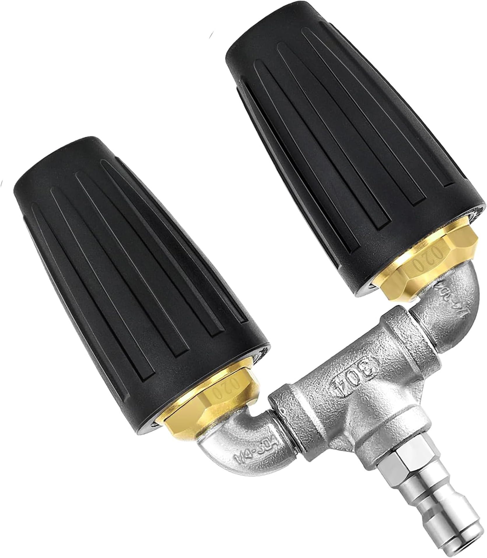 SAFESTO Dual Turbo Nozzle Pressure Washer, 4000 PSI Power