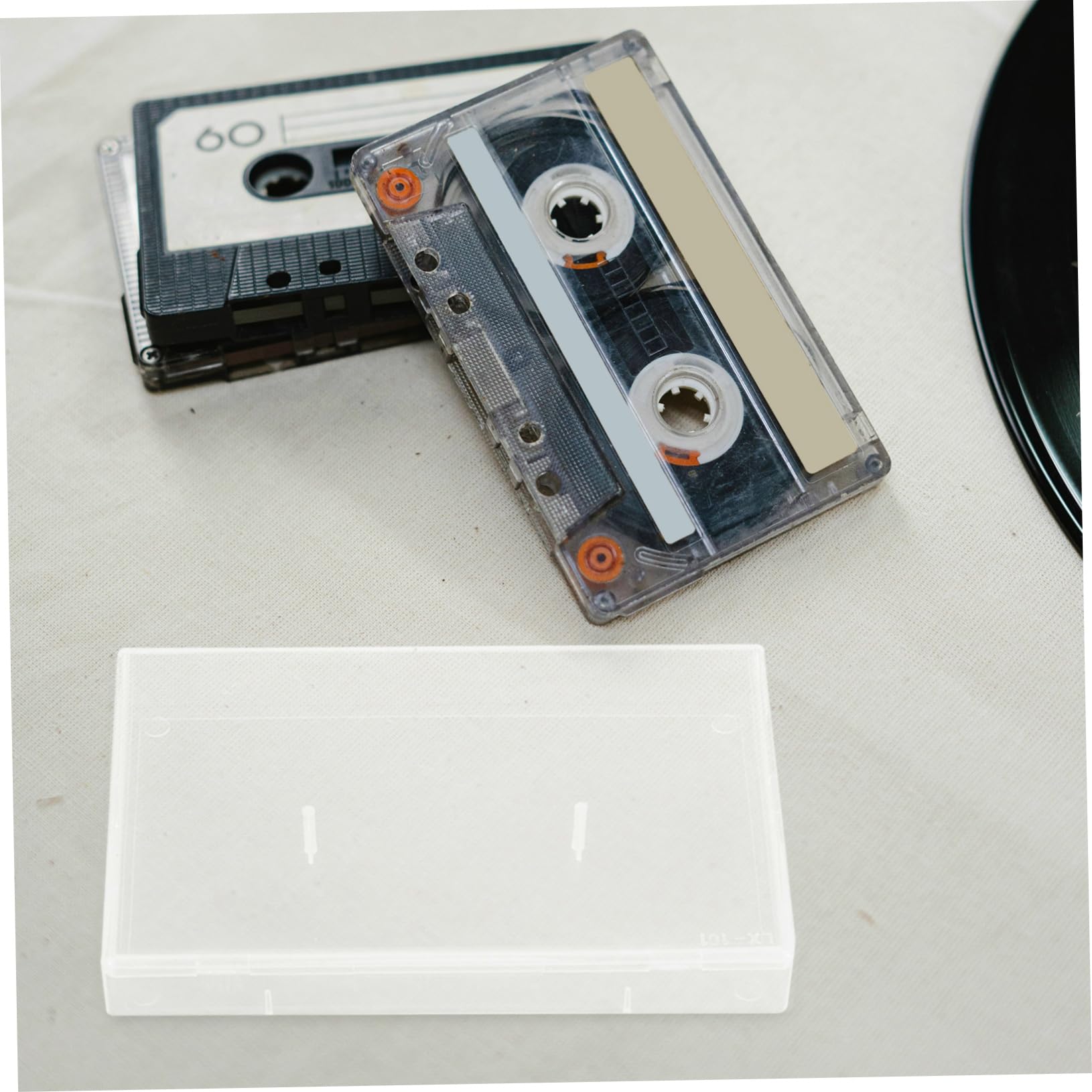 セット フタ + カセットテープ収納ケース カセットテープ　収納 / DISK ディスクユニオン 家具・インテリア