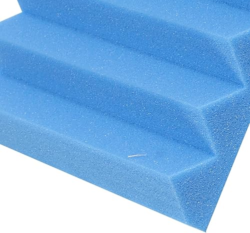 Miniatura 4 de TOPINCN 48pcs Acoustic Foam Sound Insulation Wall Tile Set with 6-Wedged Soundproof Panel 30x30x5cm, Sound Diffusion Wall Decoration for Recording