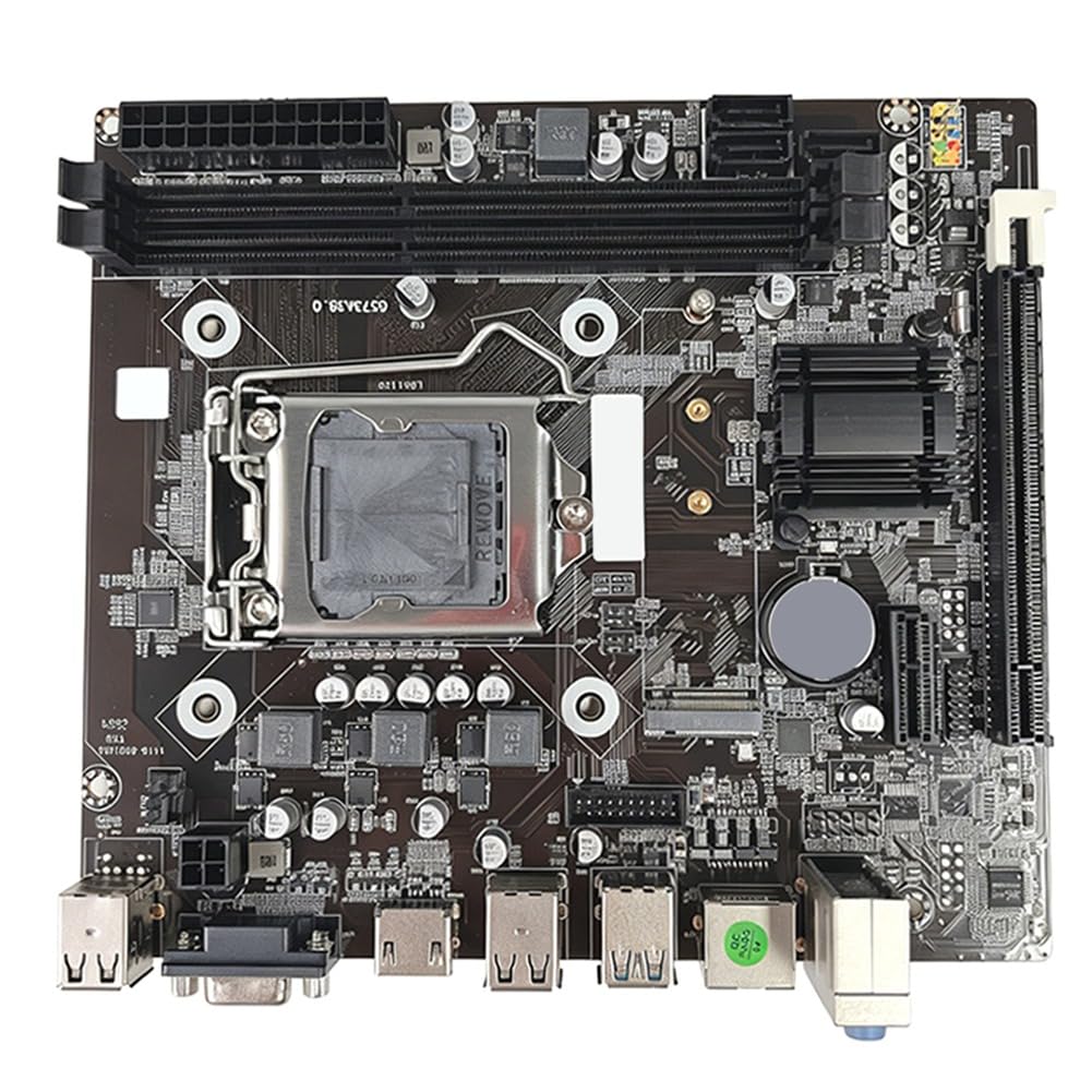 Placa Base H81 LGA1150 DDR3 Soporte Dual Channel para Uso Diario
