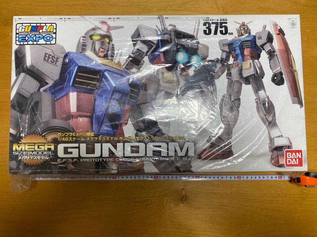 ガンプラ EXPO限定 1/48メガサイズガンダムエクストラフィニッシュ
