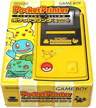 A*7様 Nintendo PocketPrinter ピカチュウイエロー Amazon | ポケットプリンタ ピカチュウイエロー | ゲームソフト