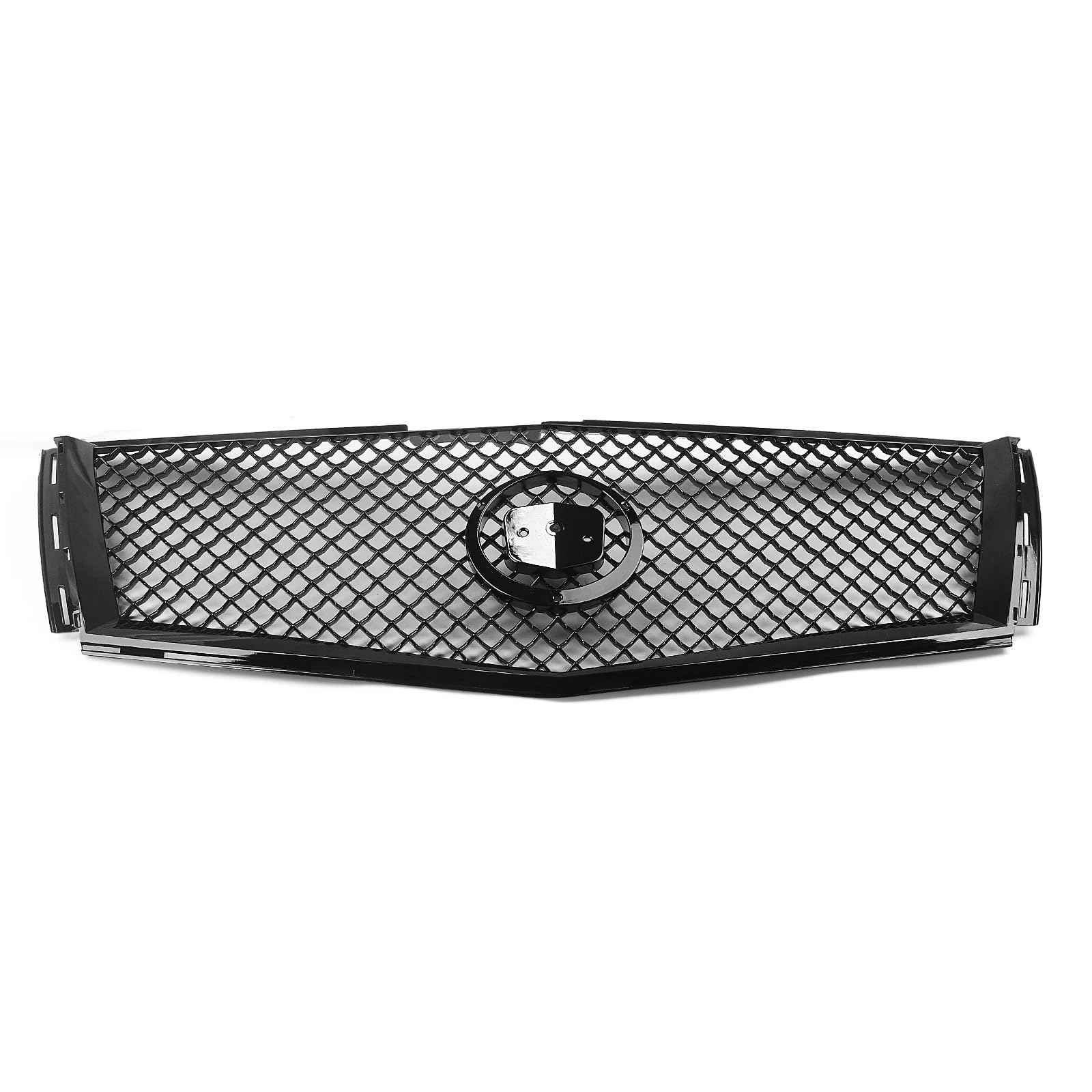 Parrilla delantera para Cadillac CTS 2008-2013, rejilla de malla para parachoques de coche 7