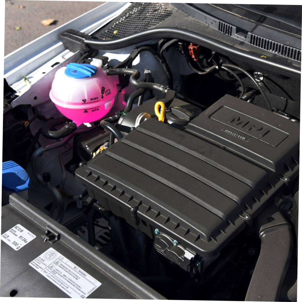 Cabilock Serbatoio di Espansione Radiatore per Auto Vaschetta di Raffreddamento Resistente Facile Installazione Compatibile con Vari Modelli