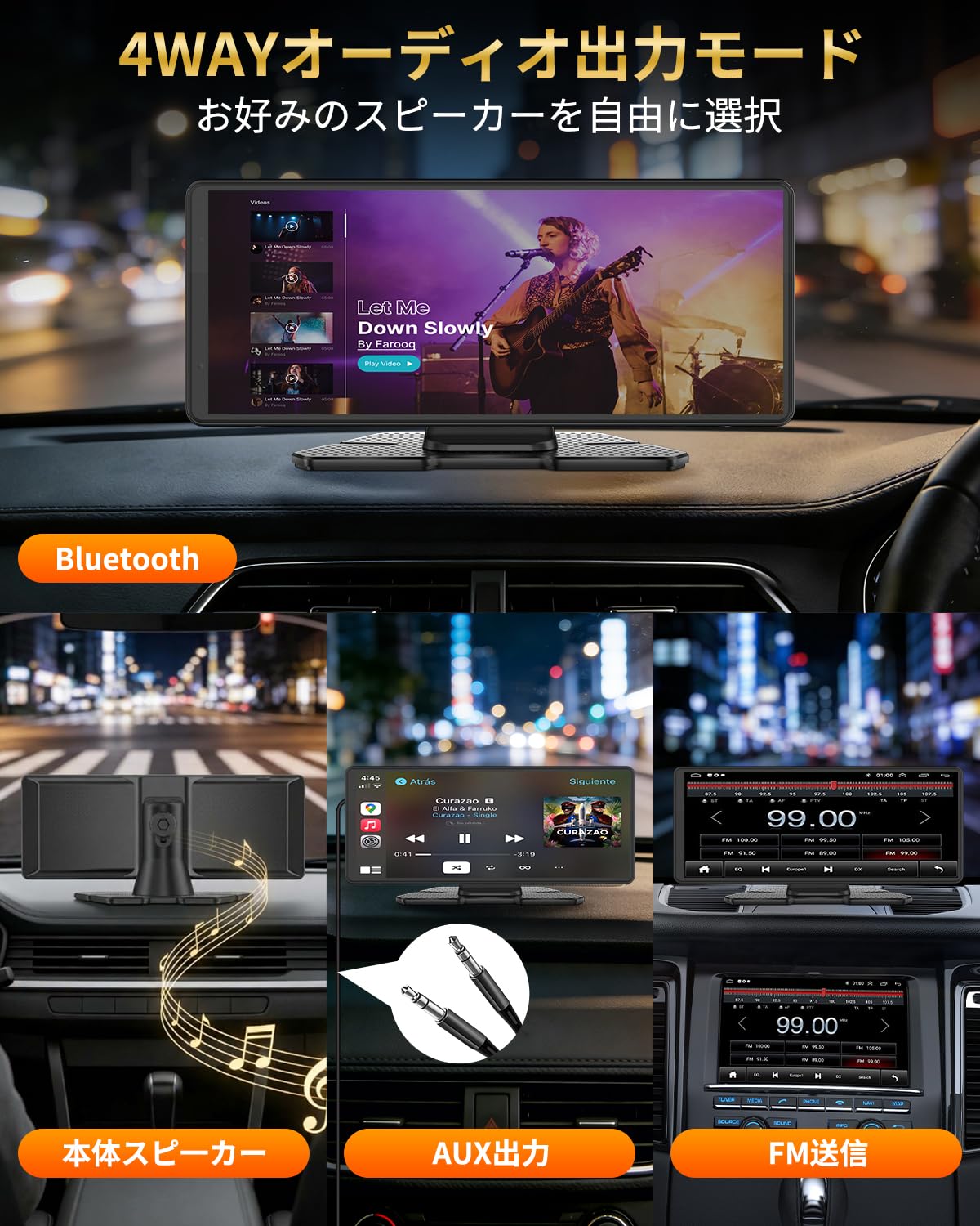 カーナビ・Carplay・ドラレコ・カーオーディオの1台4役⭕️NZACE Amazon.co.jp: NZACE ディスプレイオーディオ 8.1インチ超薄型 CarPlay