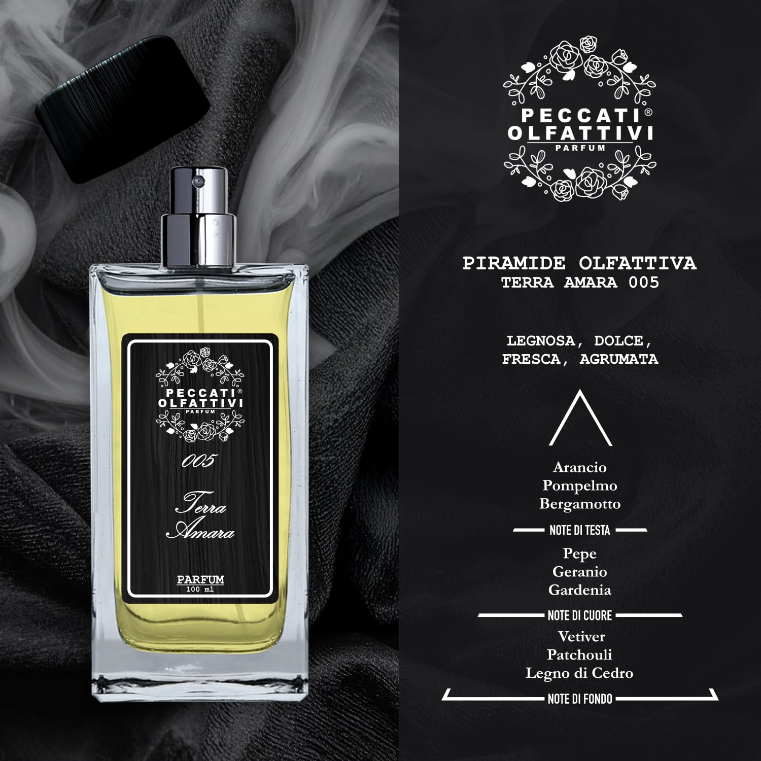 N.13 Men's Perfume Equivalent to Terra D'Hermes – Long-Lasting Men’s Perfume Dupe with 30% Pure Essence, Strong Longevity Fragrance Similar to the Original 100 ml Parfum