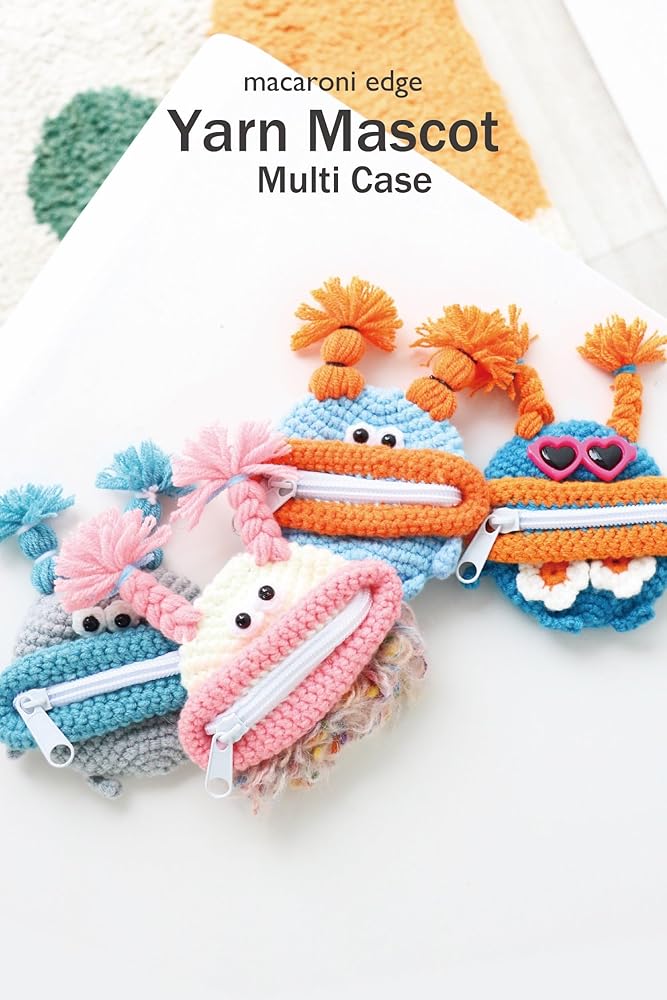 Amazon | [macaroni edge] マカロニエッジ 毛糸のマスコット