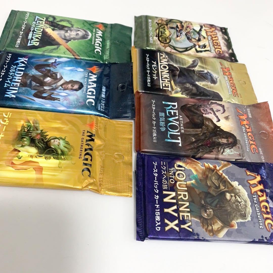 Amazon.co.jp: マジックザギャザリング絶版7パックセットmtgローウィン