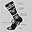 Big and Tall Diabetic Cotton Neuropathy Crew Socks, King Size Mens Athletic Crew Socks (13-16, Black) - 6 pairs
