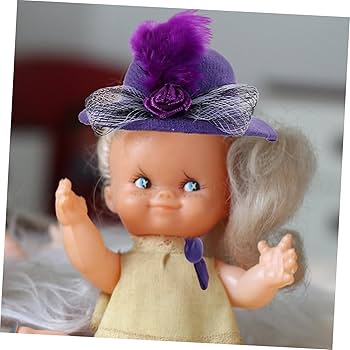 10pcs Mini Cloth Chef Hat For Dolls Diy Craft Accessories Adorable Dollhouse Miniature Craft Hat Creative Projects Miniature Displays