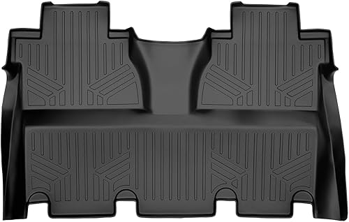 Miniatura 11 de MAXLINER - Juego de alfombrillas de piso de ajuste personalizado de 2 filas para Toyota Tundra 2012-2013 2-Negro -,Negro -,3-Negro