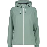 CMP Donna Rain Fix Hoodie giacca, jade