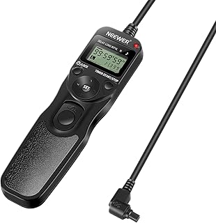 Neewer Digital Timer Remote Control Shutter Release for Canon 50D, 40D, 30D, 20D, 10D, 5D,1Ds Mark III, 1D Mark III, 1D Mark II N, 1Ds Mark II,1D, 1V, EOS 3, D2000