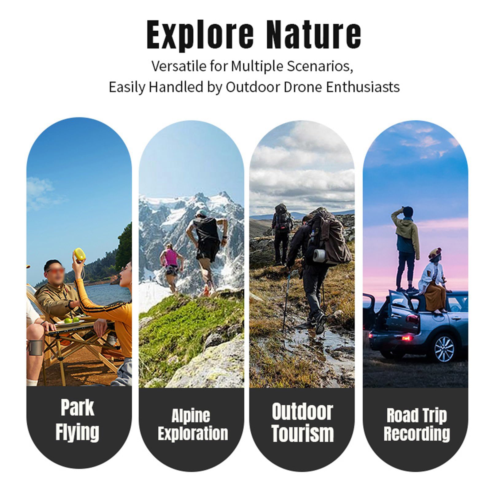 Ergonomisches Design mit komfortablem Gurt für Wandern, Camping und einfachen Transport, sichere Schutzhülle