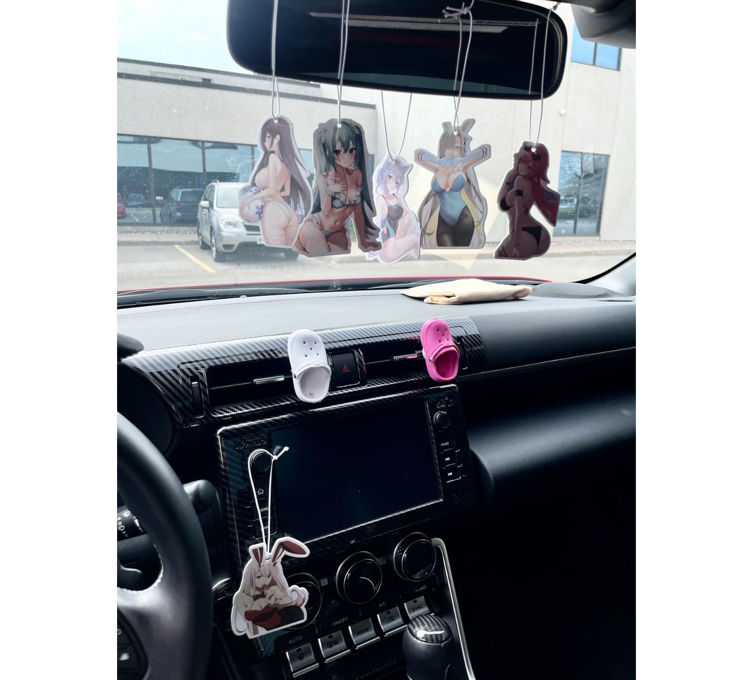 3 Pack Car Air Freshener Sexy, Cars Accessories Sexy for Women Girls And men, Funny Decor Hanging Fresheners Car Interior Room Decorations, for Gift
