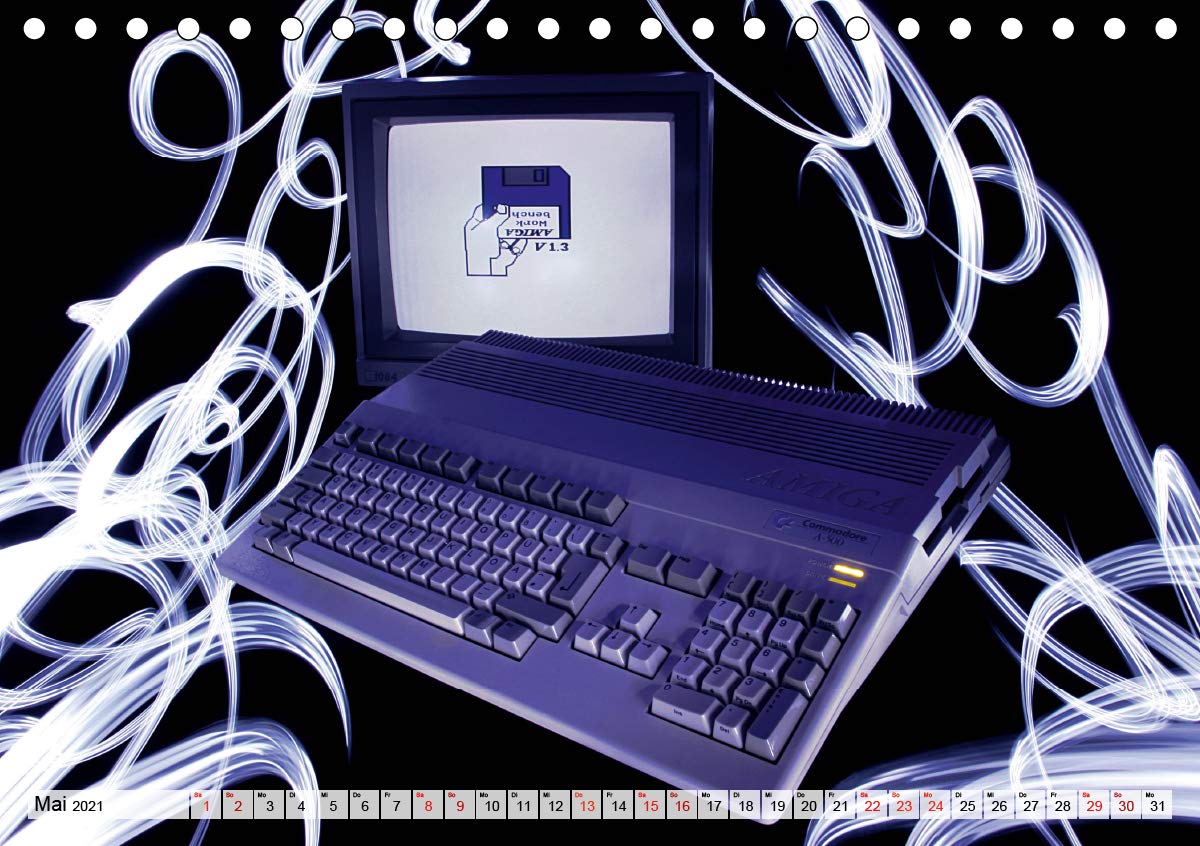 Computer der 80er (Tischkalender 2021 DIN A5 quer): Die Kultgeräte einer ganzen Generation (Monatskalender, 14 Seiten ) (CALVENDO Technologie)