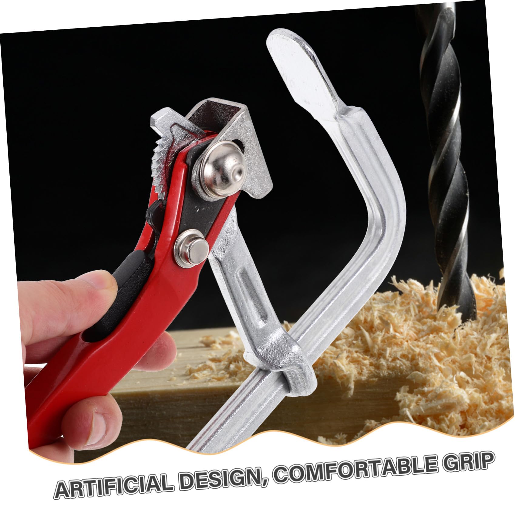 Angoily Serre-joint Fixe pour Travail Pince Fixe Pince Auxiliaire Couleur Aléatoire