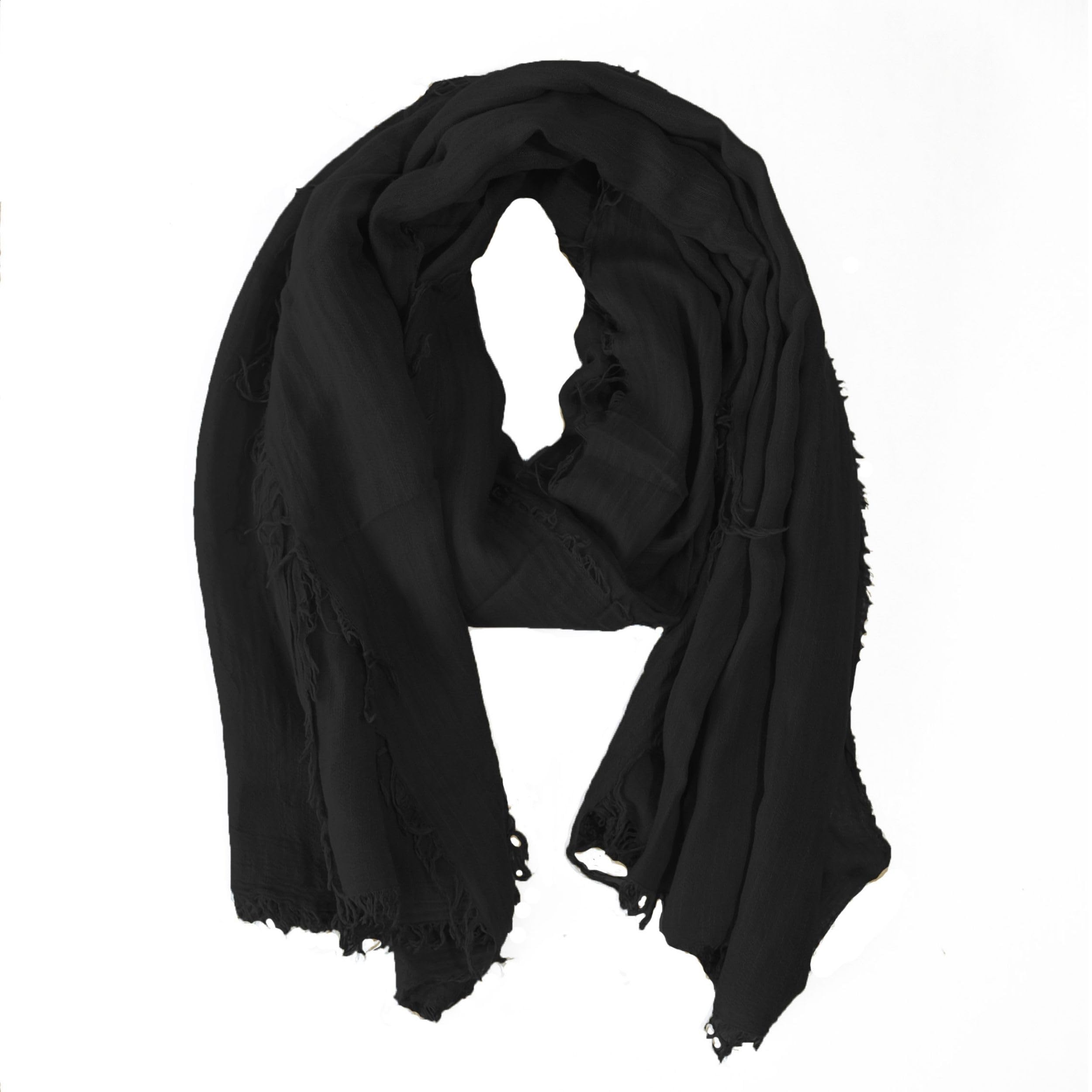 Sciarpa Donna in Fibra di Bamboo Primavera Estate MADE IN ITALY - Foulard Sciarpa Donna Leggera e Traspirante