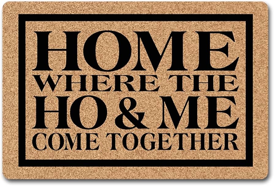 Amazon.com: NICESIR Welcome Mat Home Where The Ho & Me Come Amazon.com: NICESIR Welcome Mat Home Where The Ho & Me Come