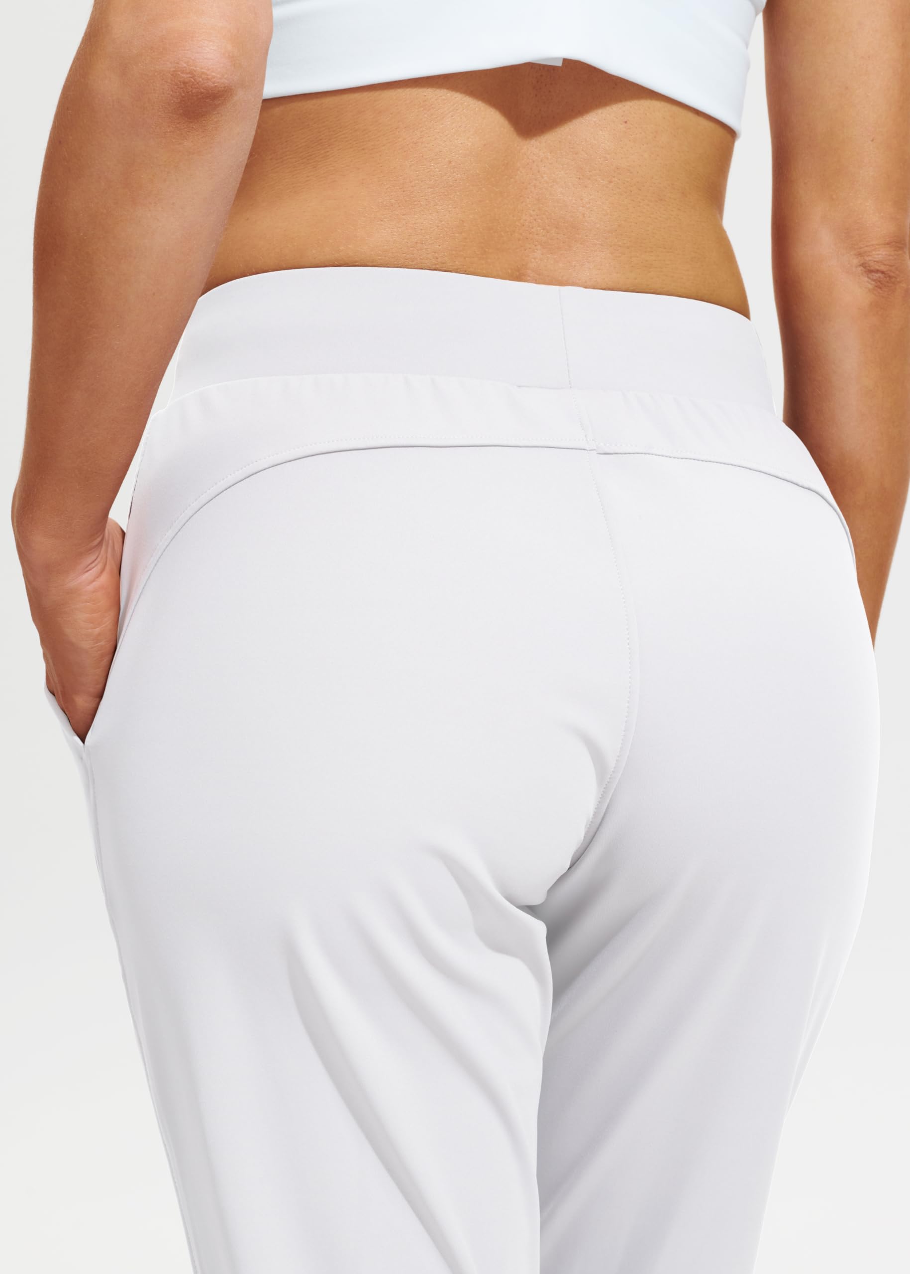 Libin Pantalones Deportivos Mujer Pantalón de Chándal con Bolsillos Elásticos Transpirables para Correr Gimnasio Deportes Jogging Casual