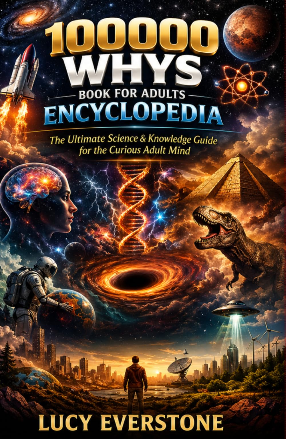 100000 Whys Book for Adults Encyclopedia: The Ultimate Science & Knowledge Guide for the Curious Adult Mind Answers to the Big Questions About Life, ... Human Behavior, and How Everything Works