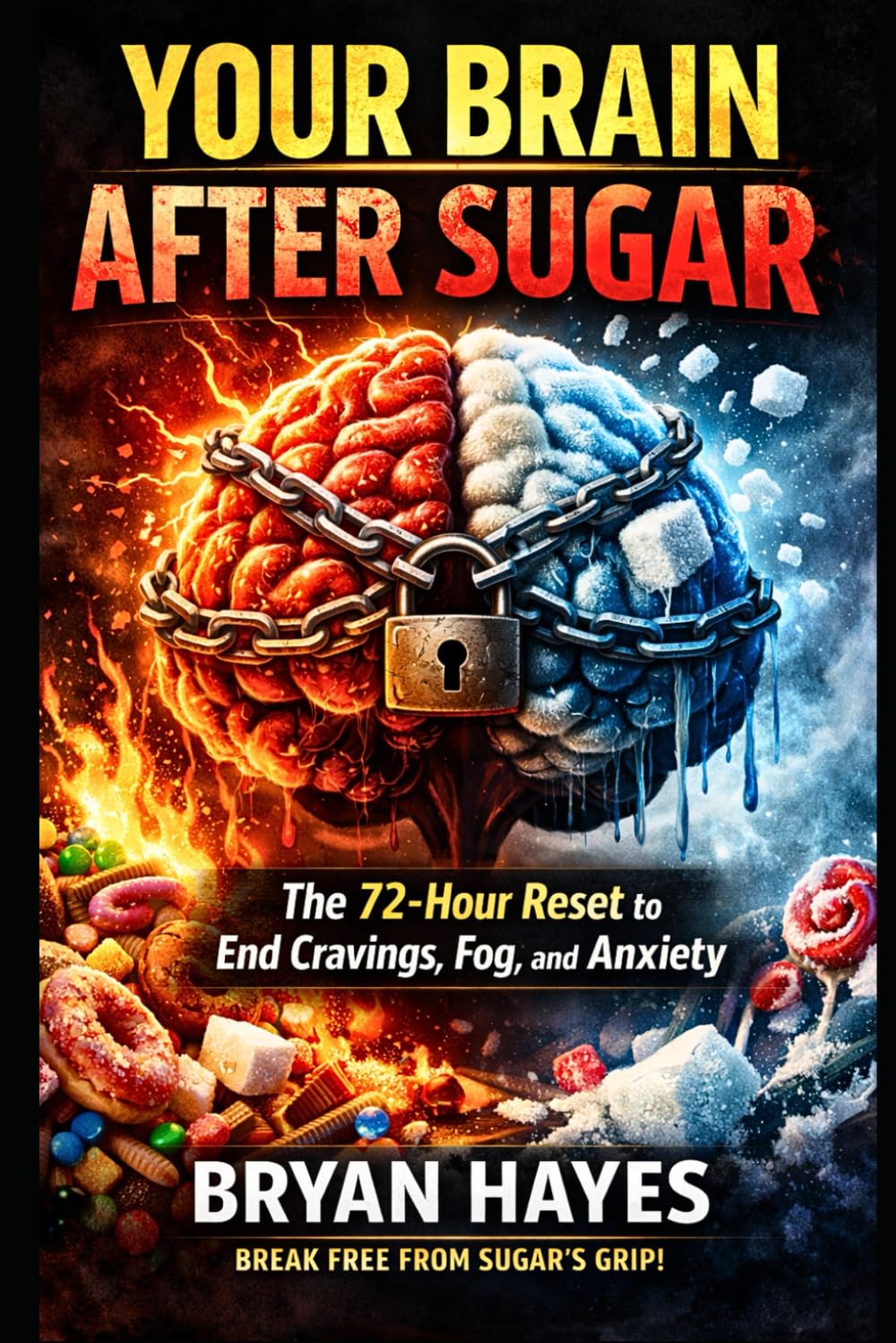 Your Brain After Sugar: The 72-Hour Reset to End Cravings, Fog, and Anxiety (The Hijacked Brain Series)