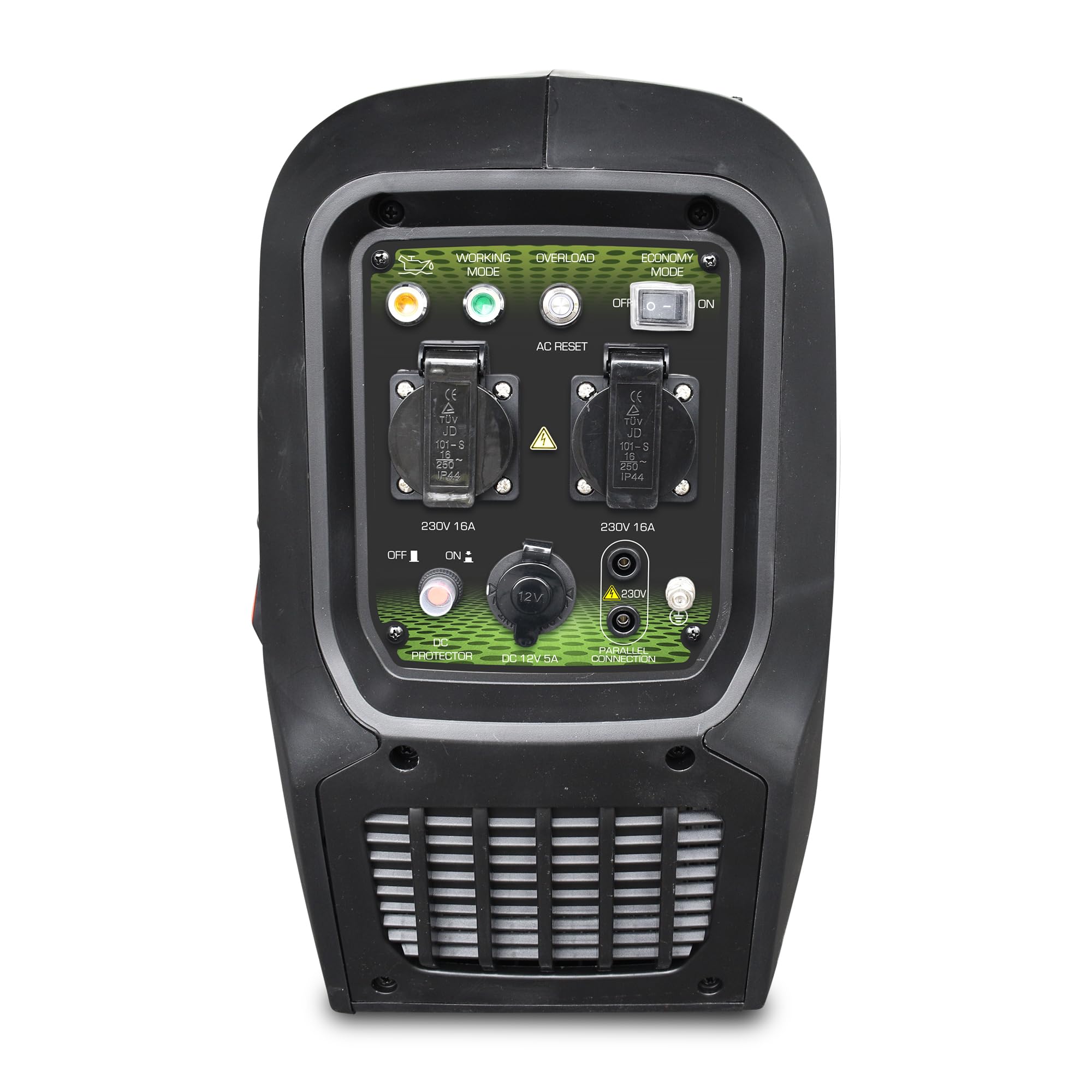 KSB 21i S - Generador de potencia inversor de 2000 W, silencioso, portátil, potencia de onda sinusoidal pura de 4 tiempos para caravana, camping y uso al aire libre