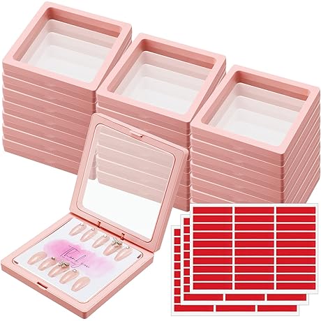 meekoo Press on Nail Boxes Packaging Bulk