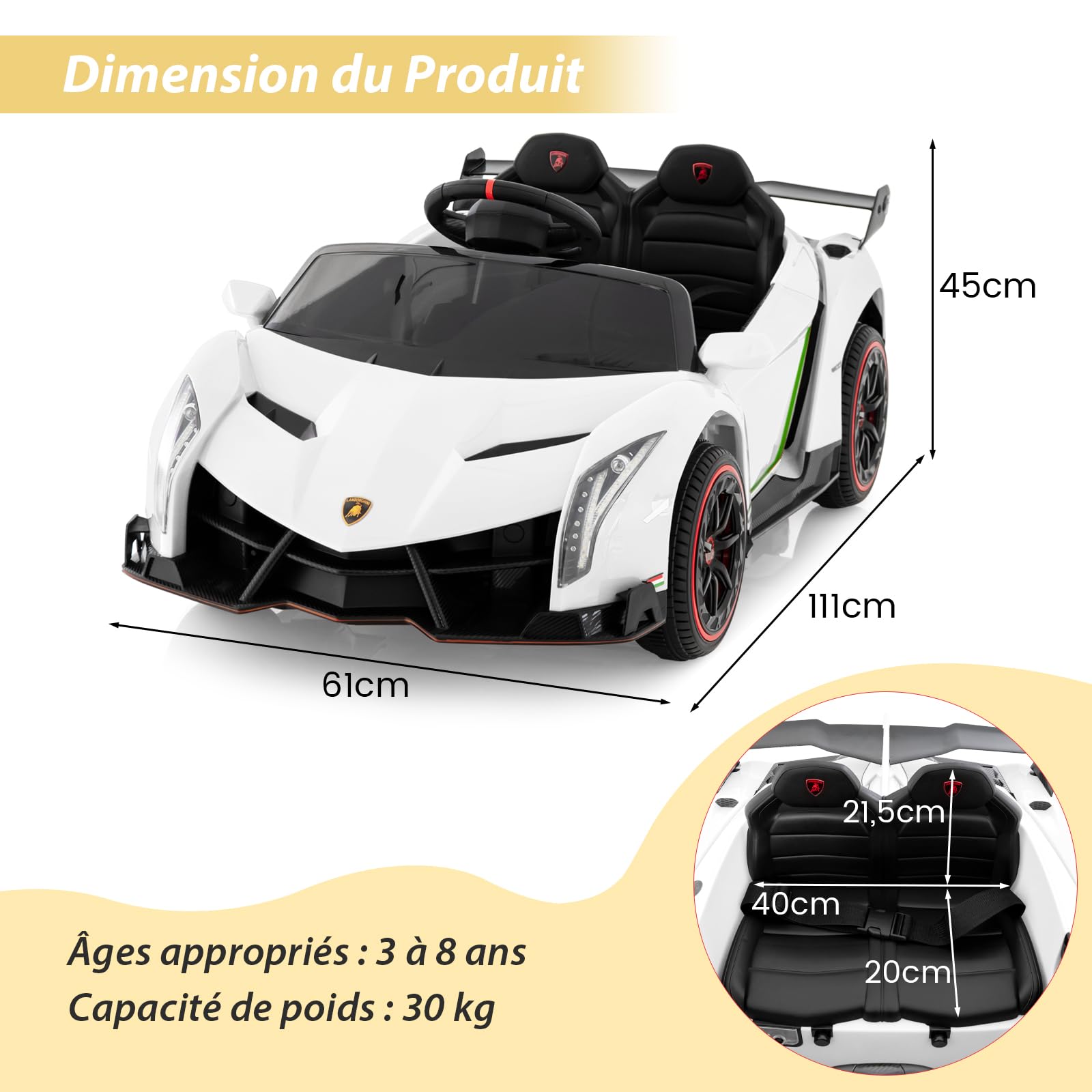 Mercedes Benz Voiture Électrique 12V pour Enfants 3-8 Ans, Noir | Leroy Mercedes Benz Voiture Électrique 12V pour Enfants 3-8 Ans, Noir | Leroy