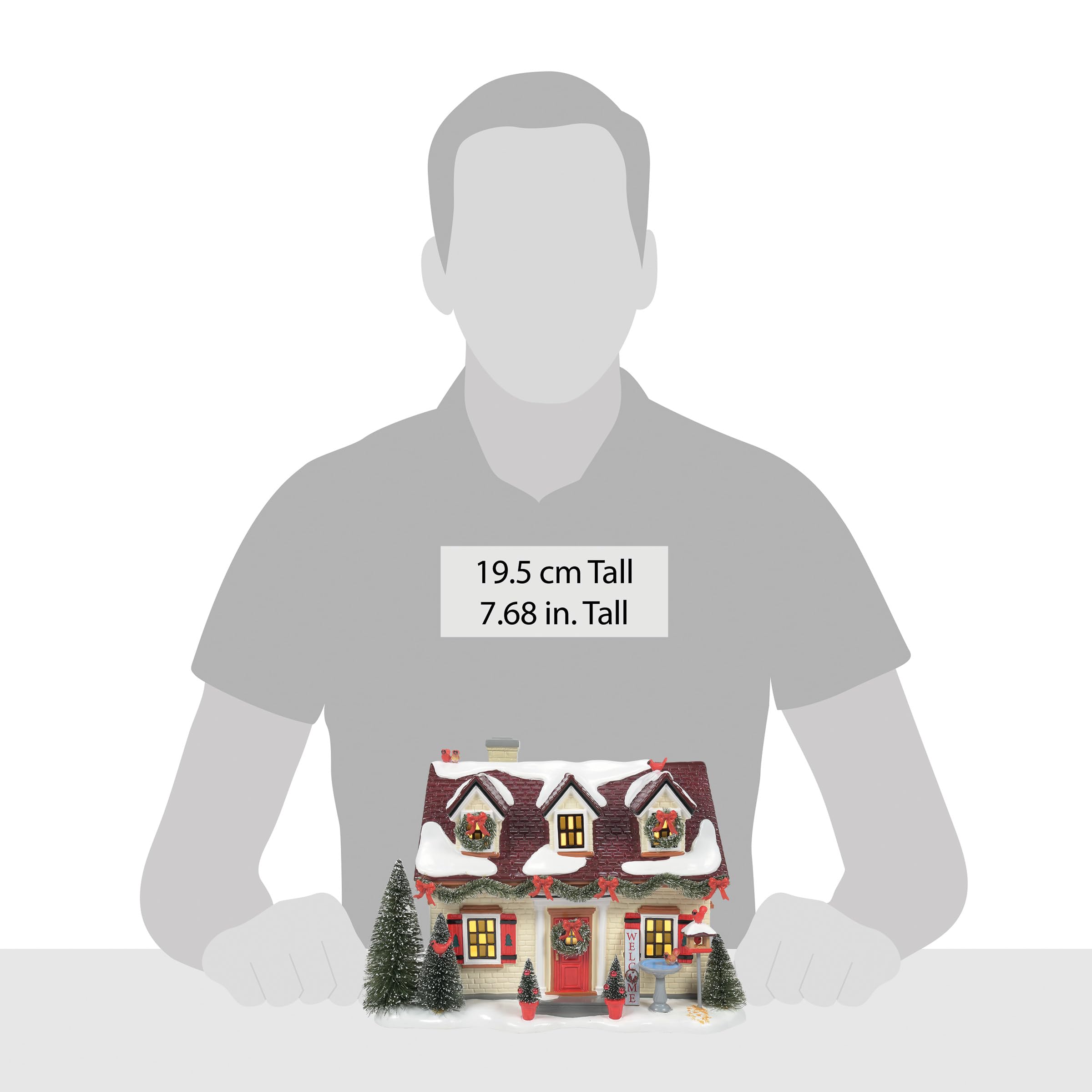 Amazon.com: Department 56 Original Snow Village the Cardinal House