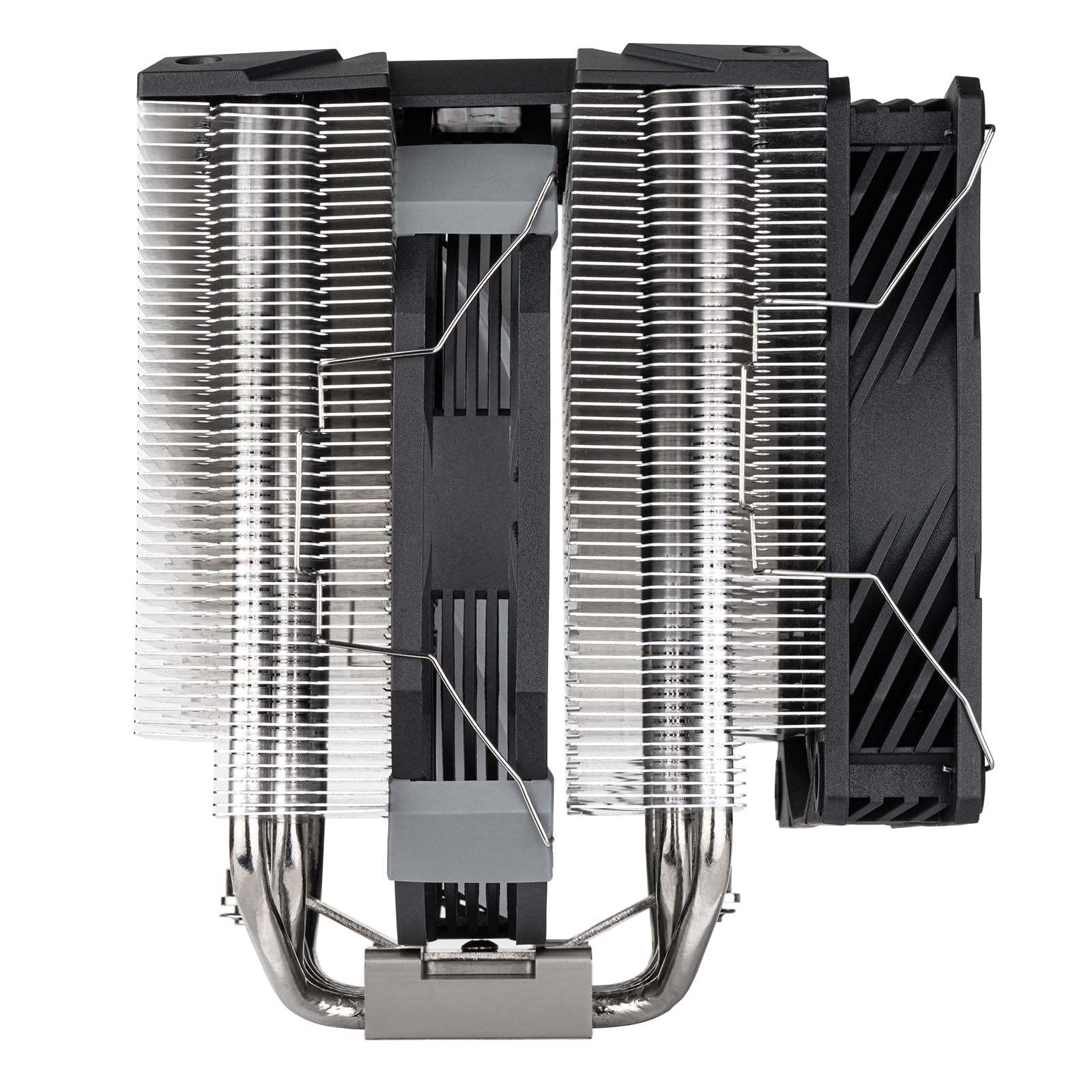 SilverStone Technology Hydrogon D140 ARGB Disipador para CPU de torre dual de alto rendimiento que dispone de seis tubos isotérmicos de cobre y ventiladores ARGB duales SST-HYD140-ARGB