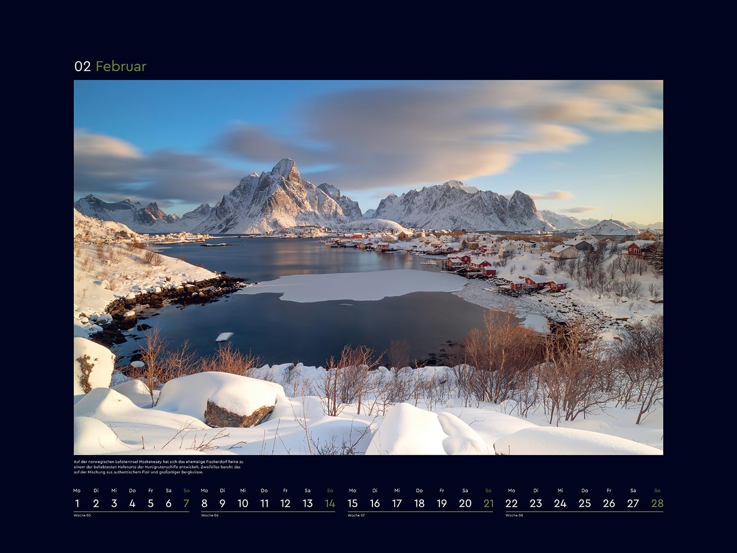 Norwegen - KUNTH Wandkalender 2027: Hochwertiger, bildstarker Kalender mit Spiralbindung im Großformat