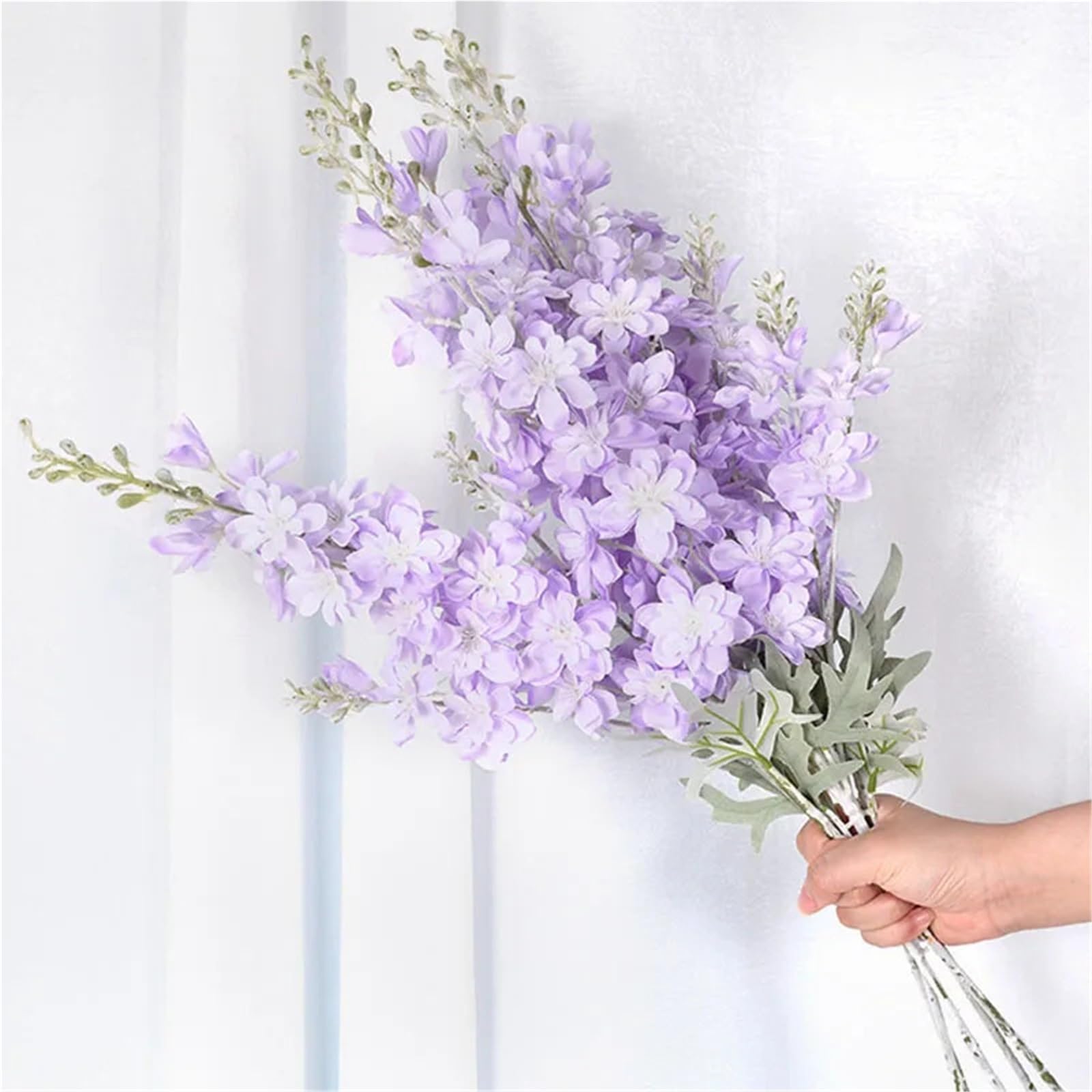 Künstliche Delphinium Künstliche Beflockung von Delphinium