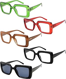 Eyekepper 5-pack Design Reading Glasses for Women Stylish Readers +3.25