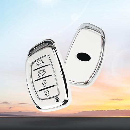 Miniatura 3 de Funda para llavero Hyundai con llavero de diamante, apta para Hyundai Elantra Ioniq Sonata Tucson Elantra GT 34 botones Smart Key