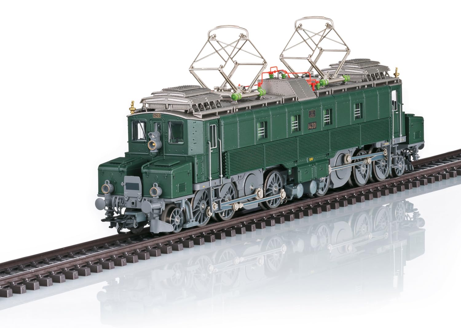 Märklin H0 - Locomotive électrique Ce 6/8 I - Köfferli - Décodeur numérique mfx+ - Finition métal très détaillée - Epoque III - 39521