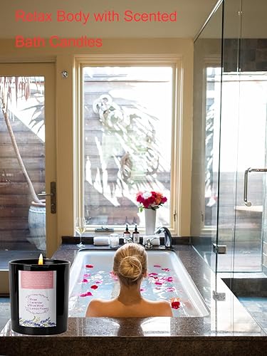 Miniatura 2 de Vela perfumada de regalo de Navidad para mujeres, velas para el hogar, velas perfumadas de aromaterapia, velas de eucalipto de 8.5 onzas, para