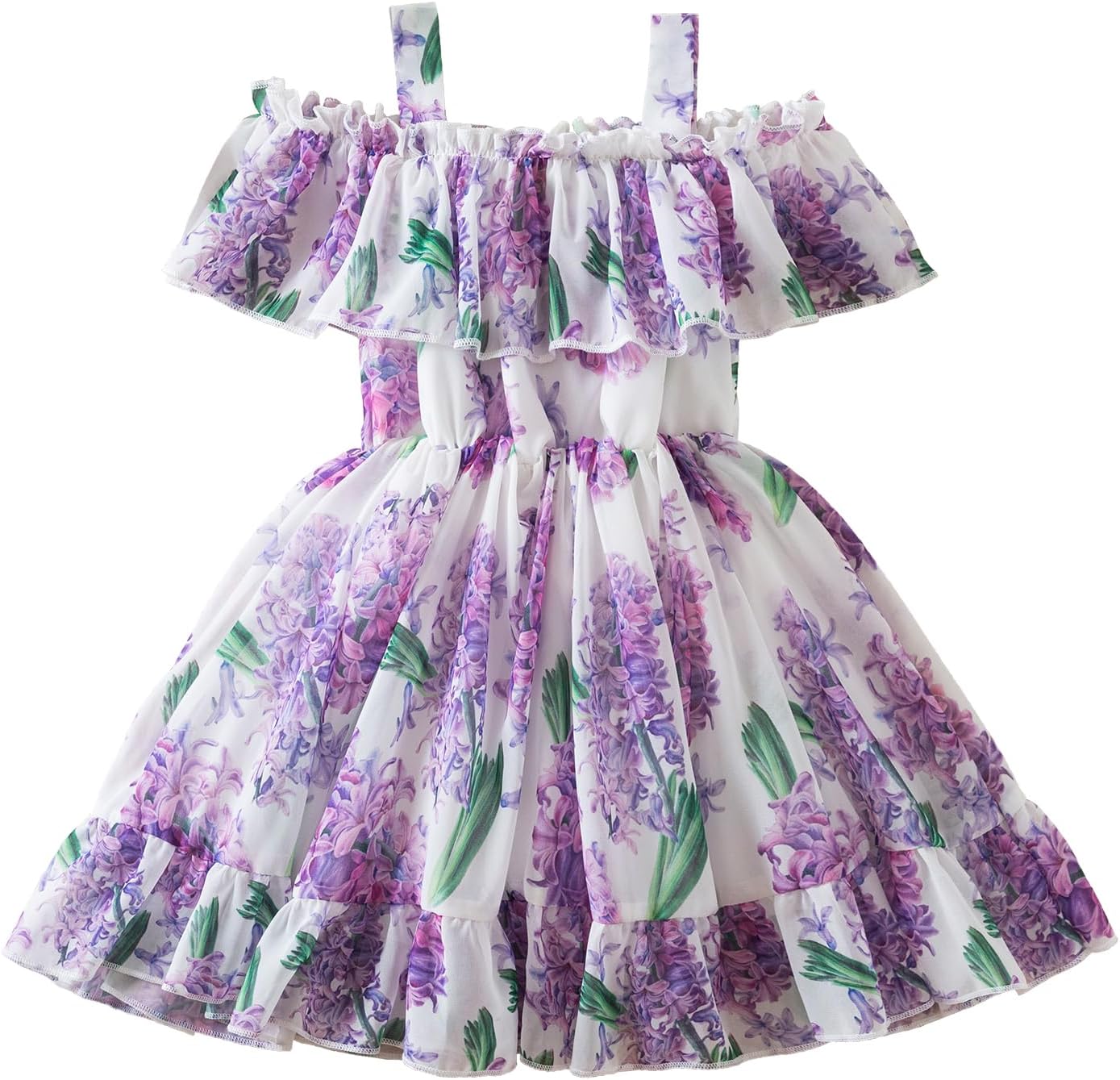 ベビー ガールズ チュール チュチュ ドレス バタフライ サマー ノースリーブ ドレス サイズ 6M-6T